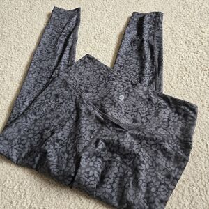 🌈 Joe Fresh Active Gray Patterned Leggings